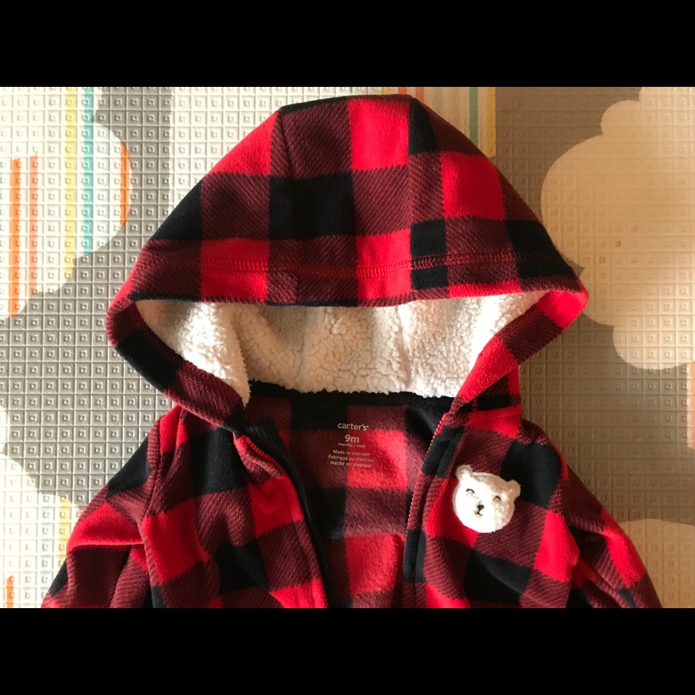 Hooded Fleece a Jumpsuit